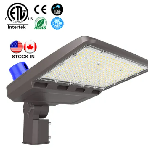 Wholesale Price Waterproof DLC ETL Led Street Light IP65 Road Lamp Shoebox LED Photocell Street Light Outdoor